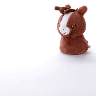 Zip-Along Horse Plush Toy