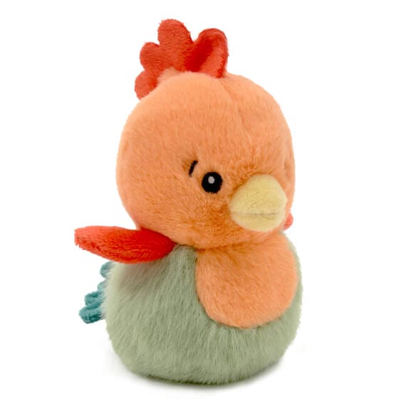 Zip-Along Rooster Plush Toy