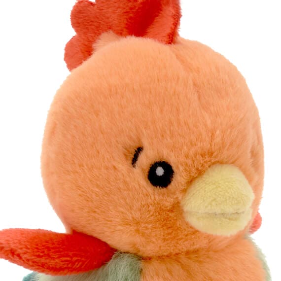 Zip-Along Rooster Plush Toy