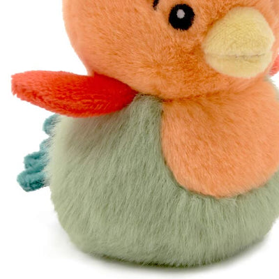 Zip-Along Rooster Plush Toy