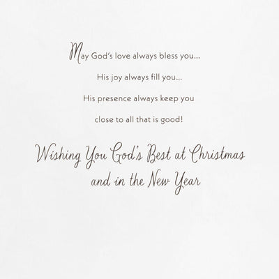 DaySpring Wintry Night With Cardinals and Church Boxed Christmas Cards, Pack of 16