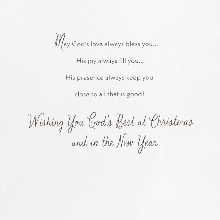 DaySpring Wintry Night With Cardinals and Church Boxed Christmas Cards, Pack of 16