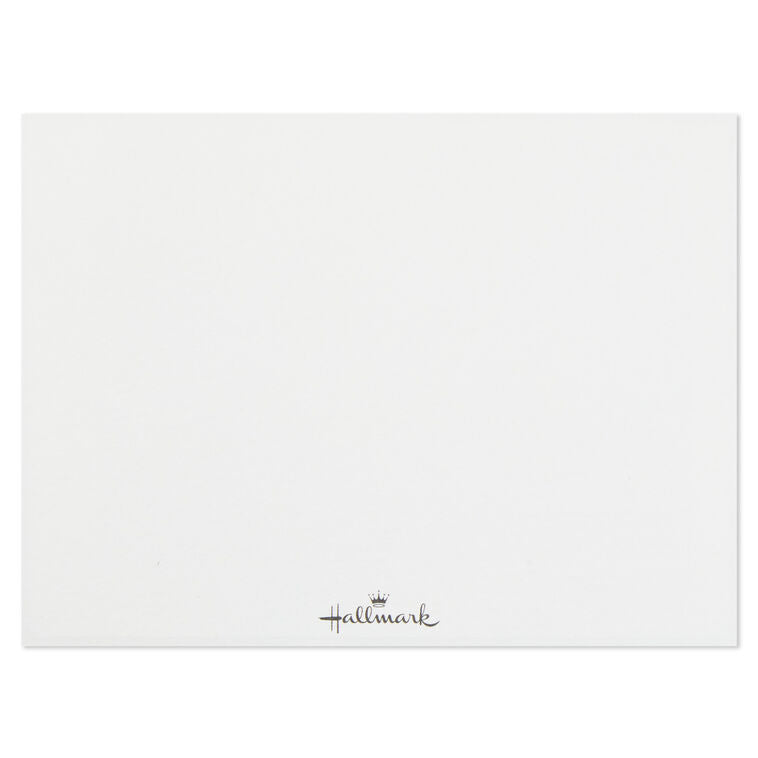 Wedding advice and well wishes note cards with gold foil lettering, includes 24 flat cards for special occasions.