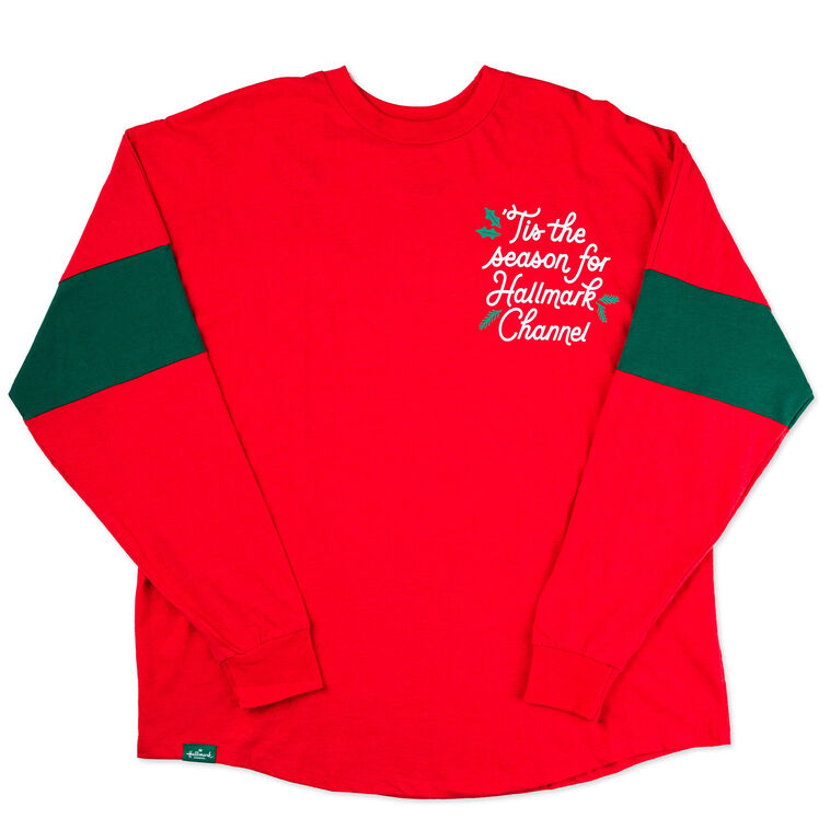 Hallmark Channel Tis the Season Red Spirit Jersey