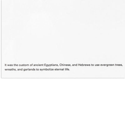 UNICEF Spruce Tree on Black Boxed Christmas Cards, Pack of 20