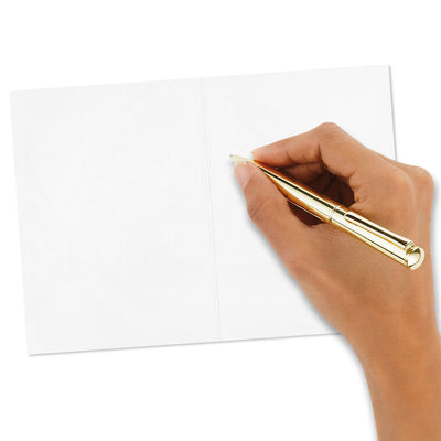 White blank note cards with colorful embossed “Sending You Sunshine” lettering in pink, orange, yellow, blue, and green.
