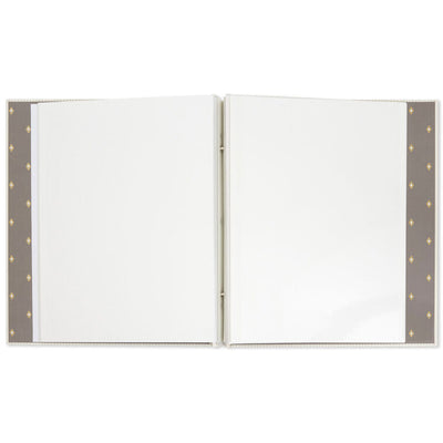 Hallmark Hallmark A Life Remembered Taupe Striped Refillable Pho