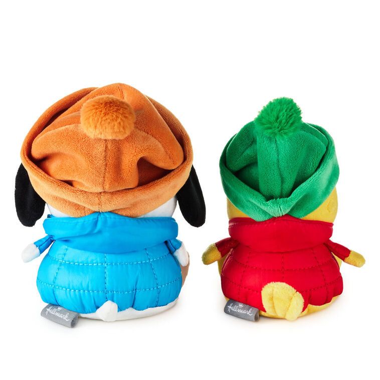 Peanuts® Snoopy and Woodstock Magnetic Plush Pair, 5" H