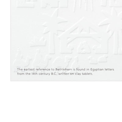 UNICEF Bethlehem Hope and Promise Boxed Christmas Cards, Pack of 12