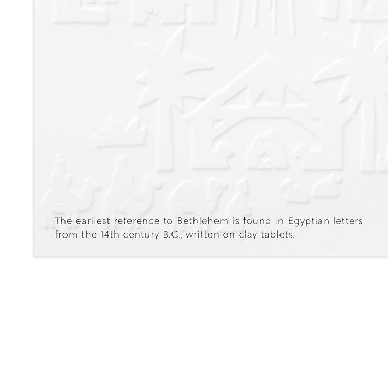 UNICEF Bethlehem Hope and Promise Boxed Christmas Cards, Pack of 12