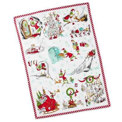 Dr. Seuss's How the Grinch Stole Christmas! Merry Grinchmas Tea Towels, Set of 2