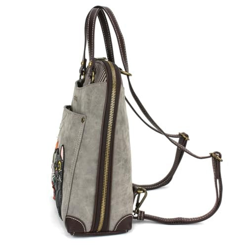 Convertible Backpack- Black Cat