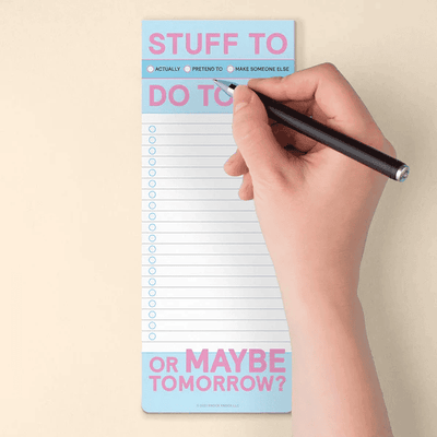 Make-a-List Pads- Stuff to Do Today