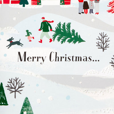 Merry Christmas Everywhere Boxed Christmas Cards, Pack of 8