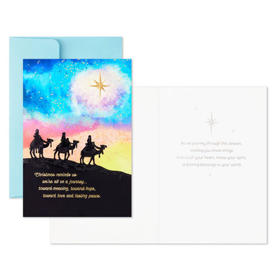 Journey Through the Season Boxed Christmas Cards, Pack of 16