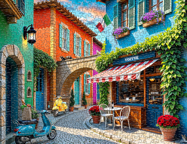 Streets of Italy 500 Piece Jigsaw Puzzle