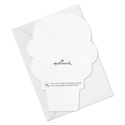 Hallmark blank notes set with taco, pizza, donut, and ice cream die-cut cards, matching stickers, pack of 10