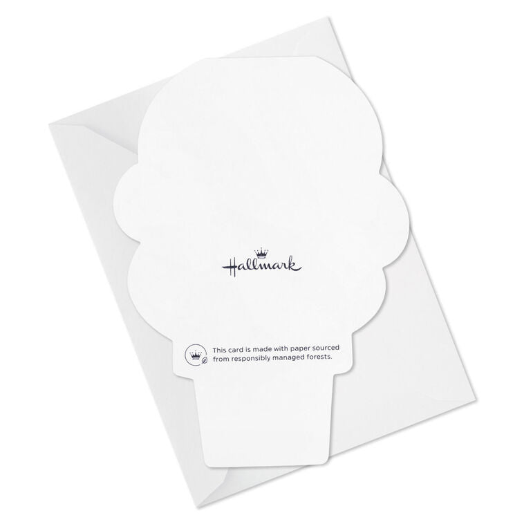 Hallmark blank notes set with taco, pizza, donut, and ice cream die-cut cards, matching stickers, pack of 10