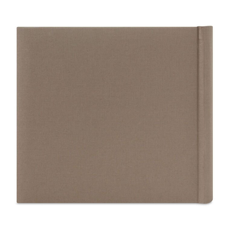 Held in Our Hearts Forever Taupe Linen Photo Album