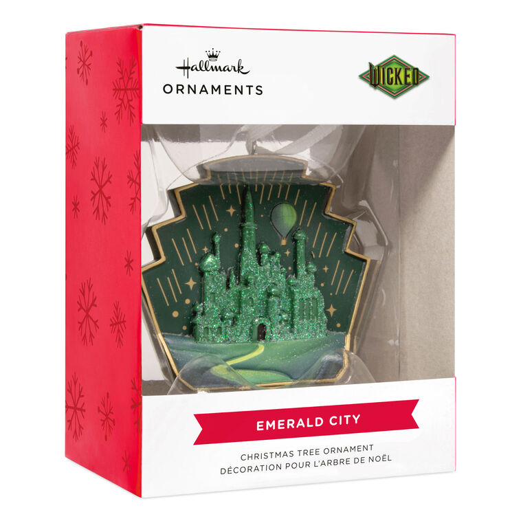 Wicked Emerald City Hallmark Ornament