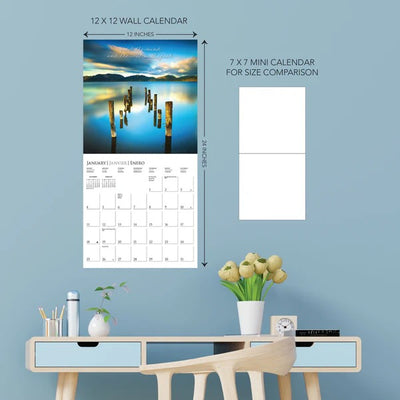 Serenity 12 x 12 Wall Calendar