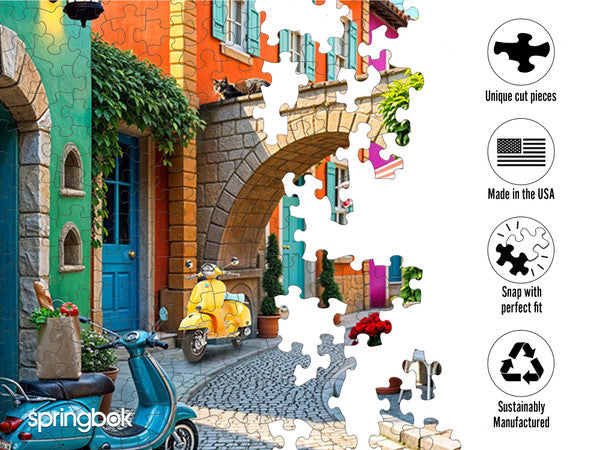 Streets of Italy 500 Piece Jigsaw Puzzle