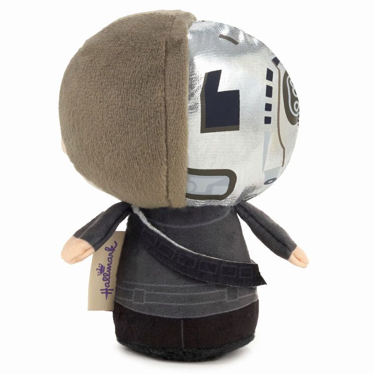 T-800 plush from Terminator 2 with sunglasses, leather jacket, and tough expression.

