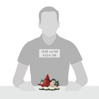 Cardinal & Chickadee