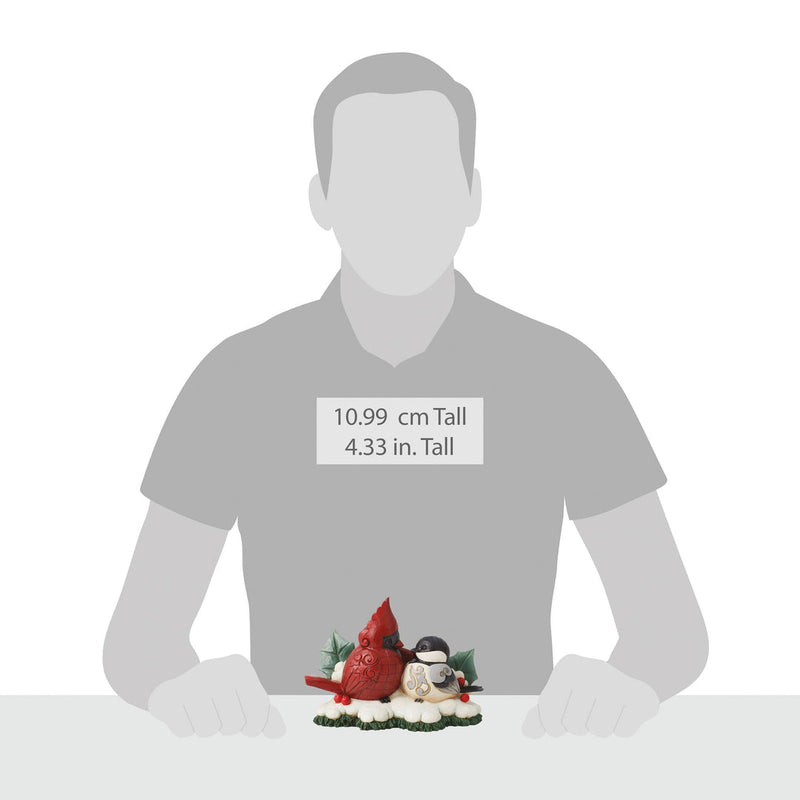 Cardinal & Chickadee