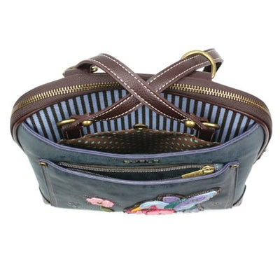 Convertible Backpack- Hummingbird Blue