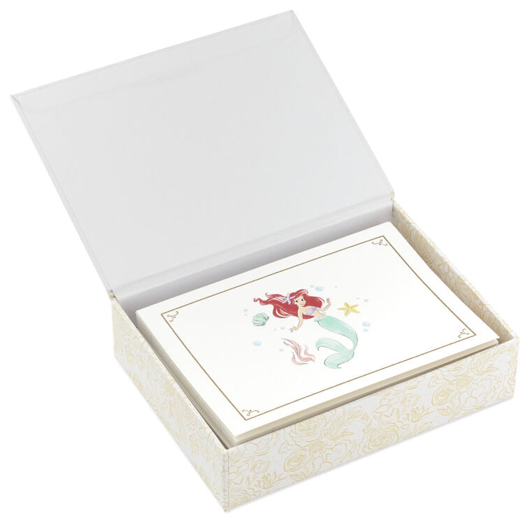 Disney Princess Assorted Boxed Blank Note Cards Multipack, Pack of 24