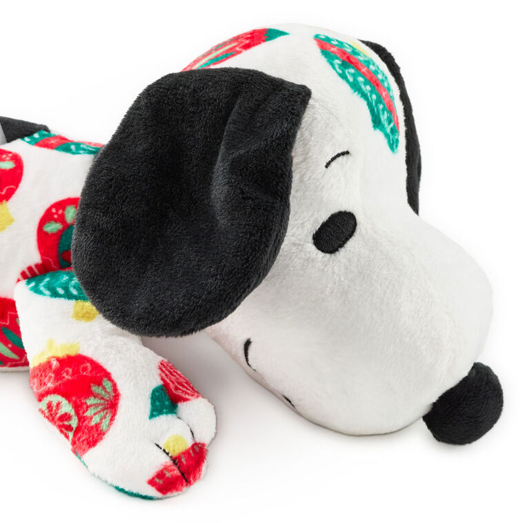 Peanuts Ornaments Floppy Snoopy Plush, 10" L
