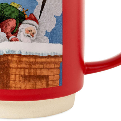 Shoebox Too Old for This Santa Funny Mug, 20 oz