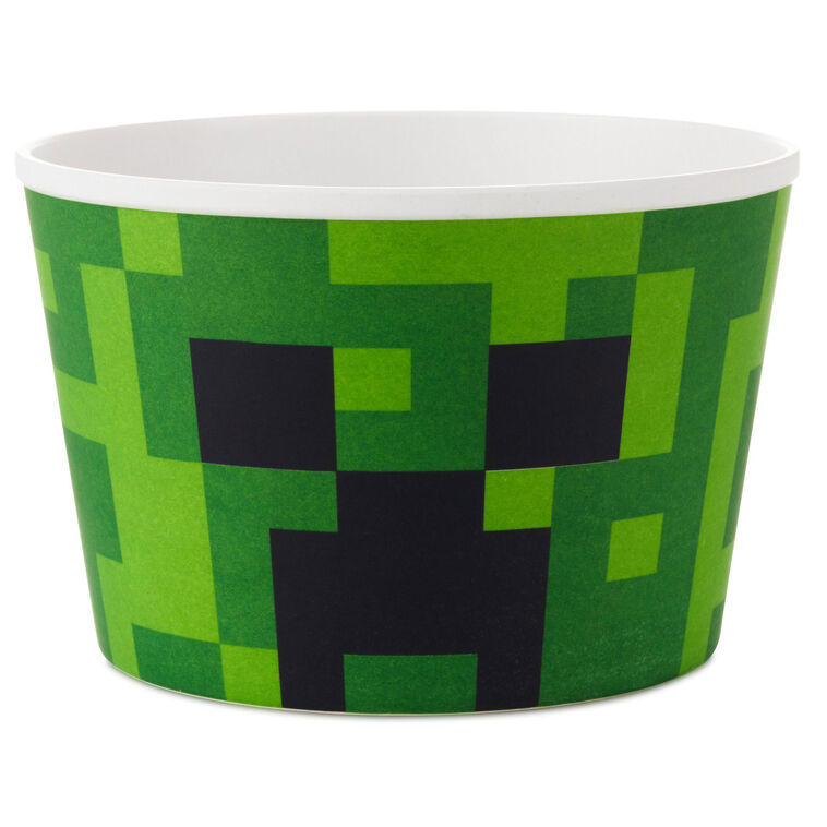 Minecraft Popcorn Bowls, Set of 4