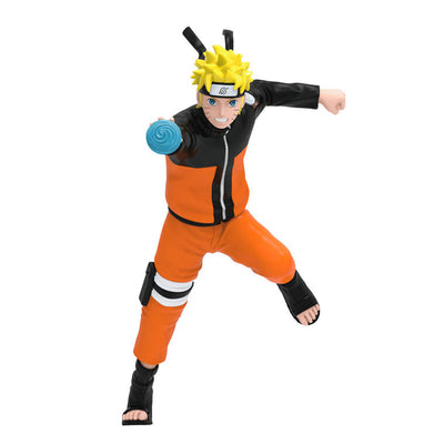 Hallmark Keepsake Naruto Uzumaki ornament in orange jumpsuit, action pose, Rasengan jutsu, Christmas tree decoration.