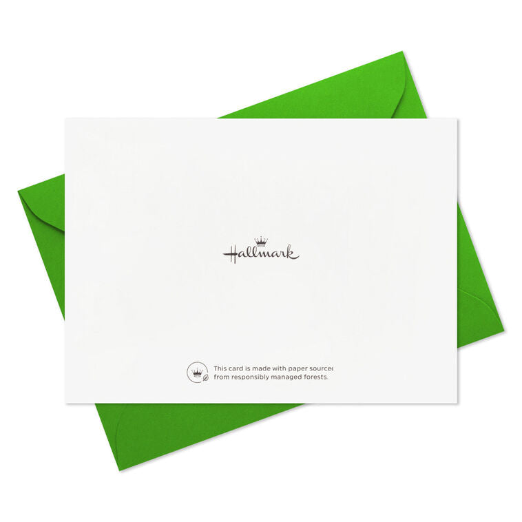 Garden-themed blank note cards with flowers, bike, and house illustrations on white background, 10-pack with envelopes and matte finish.
