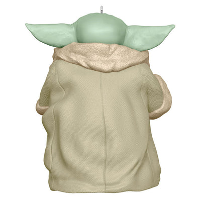 Grogu ornament, The Mandalorian, Baby Yoda in youngling robes and armor, Hallmark Keepsake, Star Wars, Christmas tree decoration.