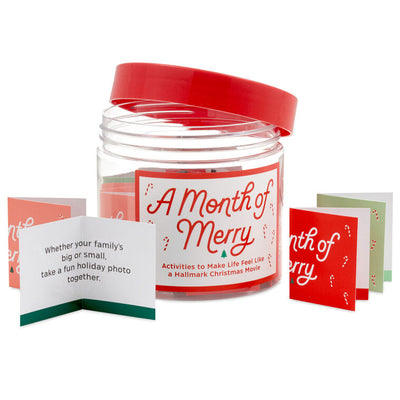 Hallmark Channel A Month of Merry Christmas Activity Jar