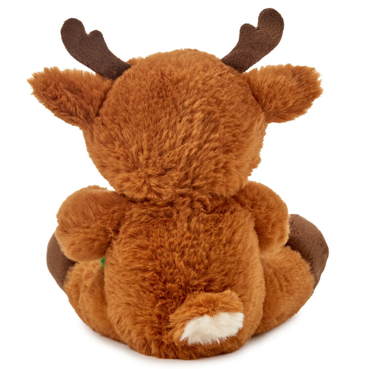 Reindeer With Wreath Plush, 6"