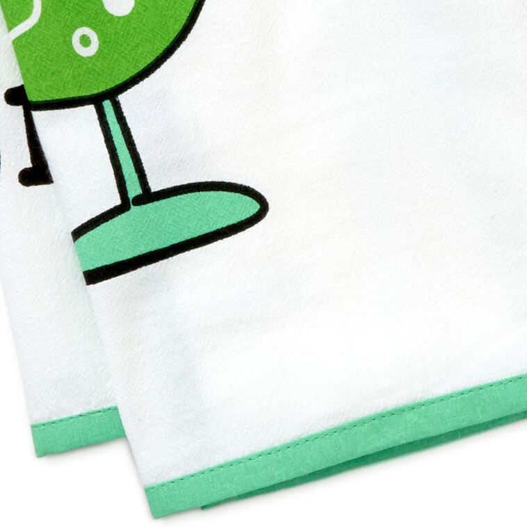 Midday Cocktail Funny Tea Towel, 18x26