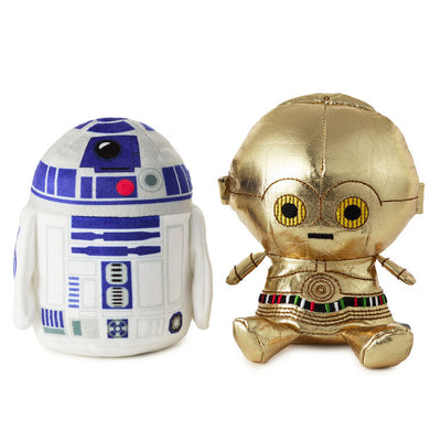 Star Wars™ R2-D2™ and C-3PO™ Magnetic Plush Pair With Sound, 6.25" H
