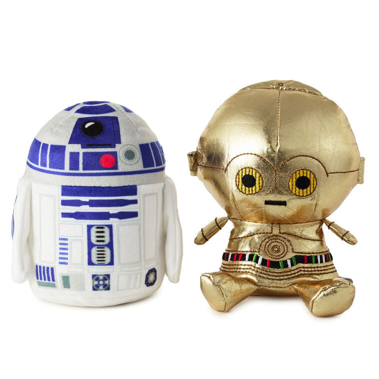 Star Wars™ R2-D2™ and C-3PO™ Magnetic Plush Pair With Sound, 6.25" H