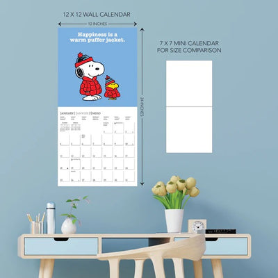 Peanuts®: Happiness Is 12 x 12 Wall Calendar