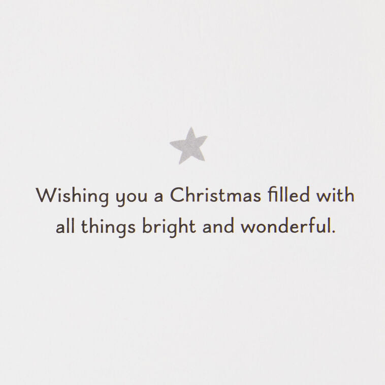 UNICEF Bright and Colorful Tree Boxed Christmas Cards, Pack of 12