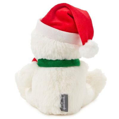 Snowman With Candy Cane Plush, 6"