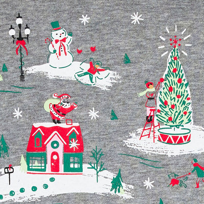Hallmark Channel Comfy Cozy Merry Gray Sweatshirt