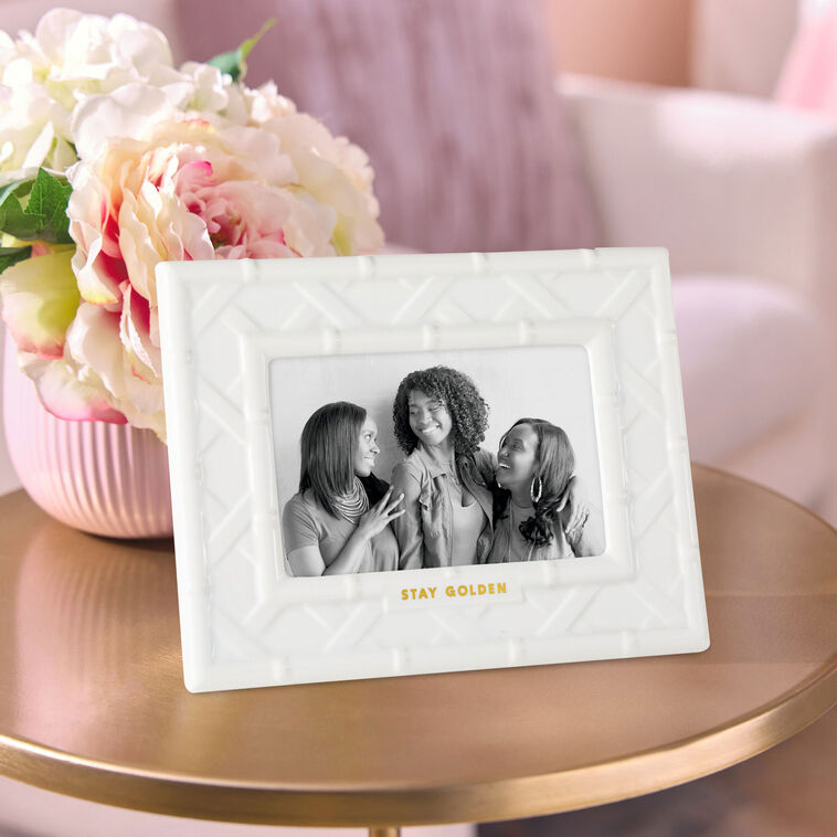 The golden girls stay golden ceramic picture frame, 4x6
