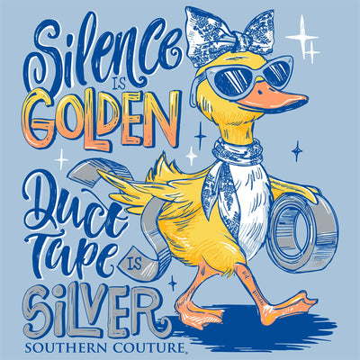 Silence Is Golden - Light Blue