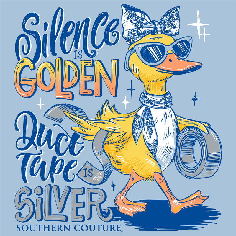 Silence Is Golden - Light Blue