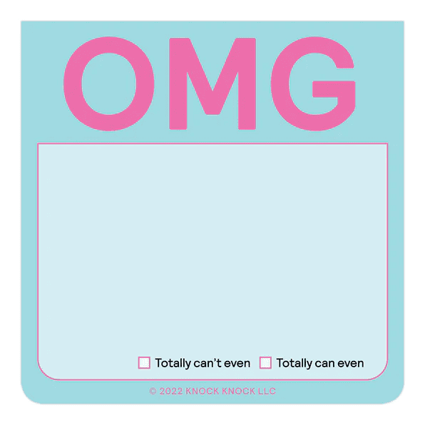 Sticky Notes- OMG